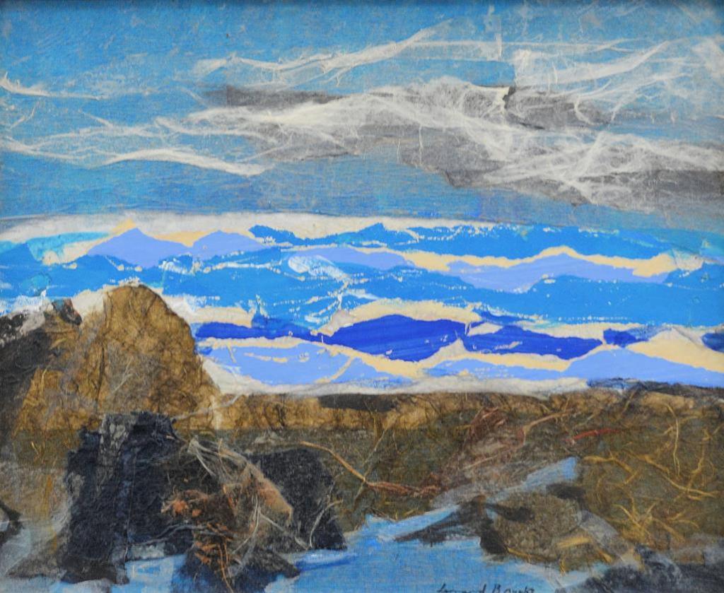 Leonard Brooks (1888-1955) - Sea and Rocks