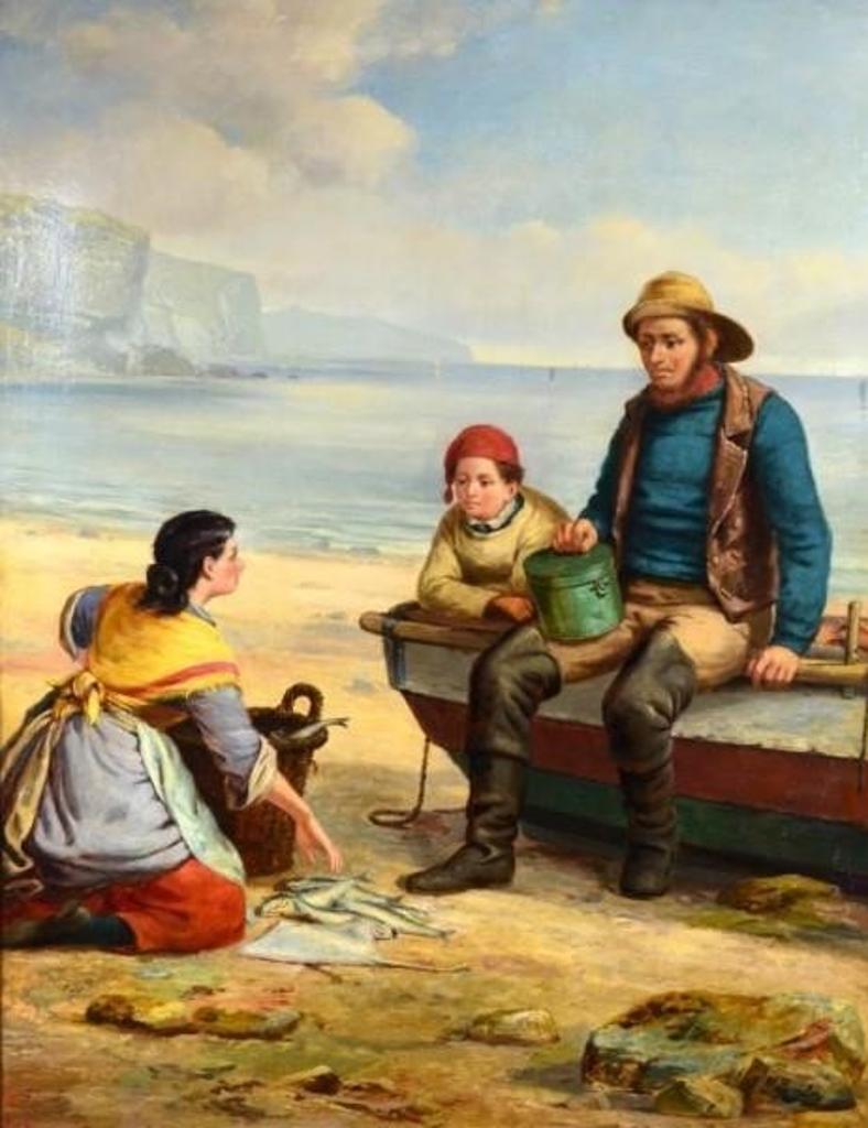William Bromley (1835-1888) - Bringing Home the Catch