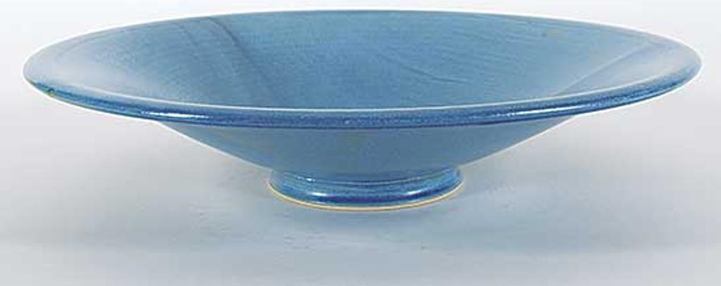 Franco Lopinto (1954) - Untitled - Wide and Low Blue Bowl