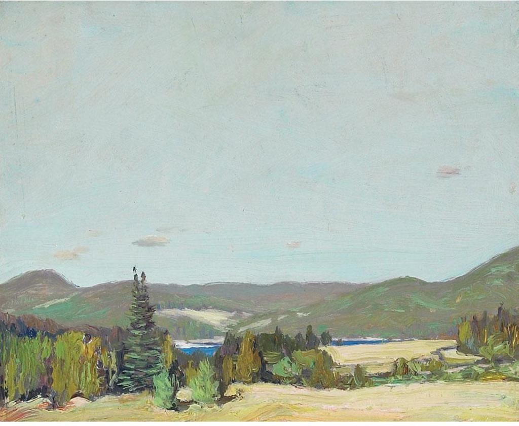 James Edward Hervey (J.E.H.) MacDonald (1873-1932) - Gatineau River From Albert Matthew’S House, Summer, 1914