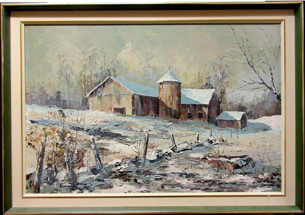 Claude Langevin (1942) - Barns In Winter