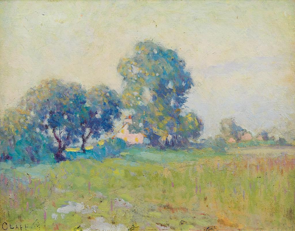 William Henry Clapp (1879-1954) - Misty Summer Morning, St. Eustache