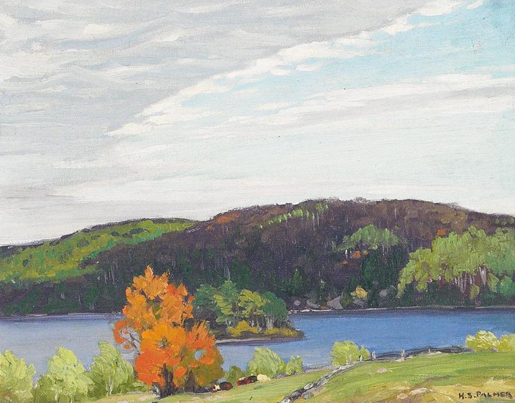 Herbert Sidney Palmer (1881-1970) - Mountain Lake, Haliburton