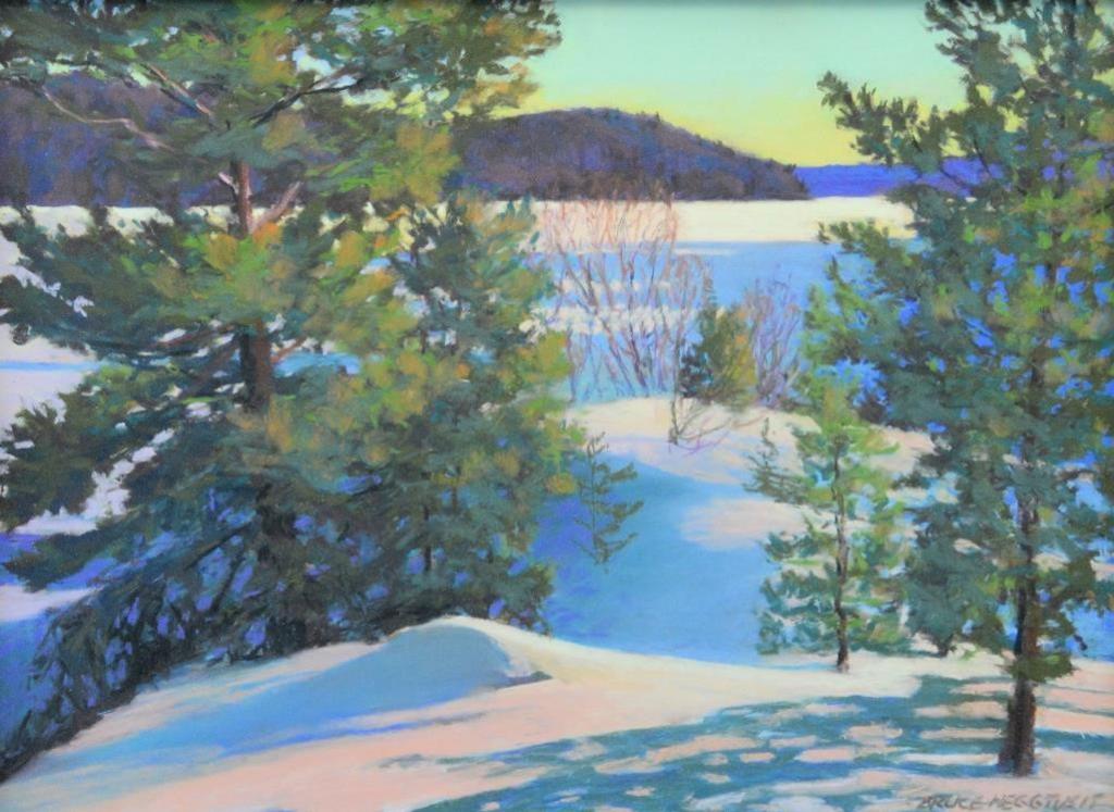 Bruce Allen Heggtveit (1917-2002) - Winter Sunlight