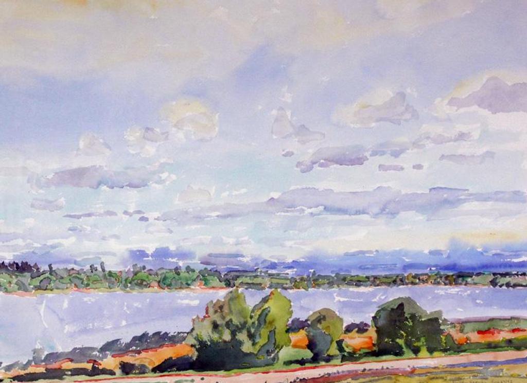 Dorothy Elsie Knowles (1927-2001) - River Landscape; 1992