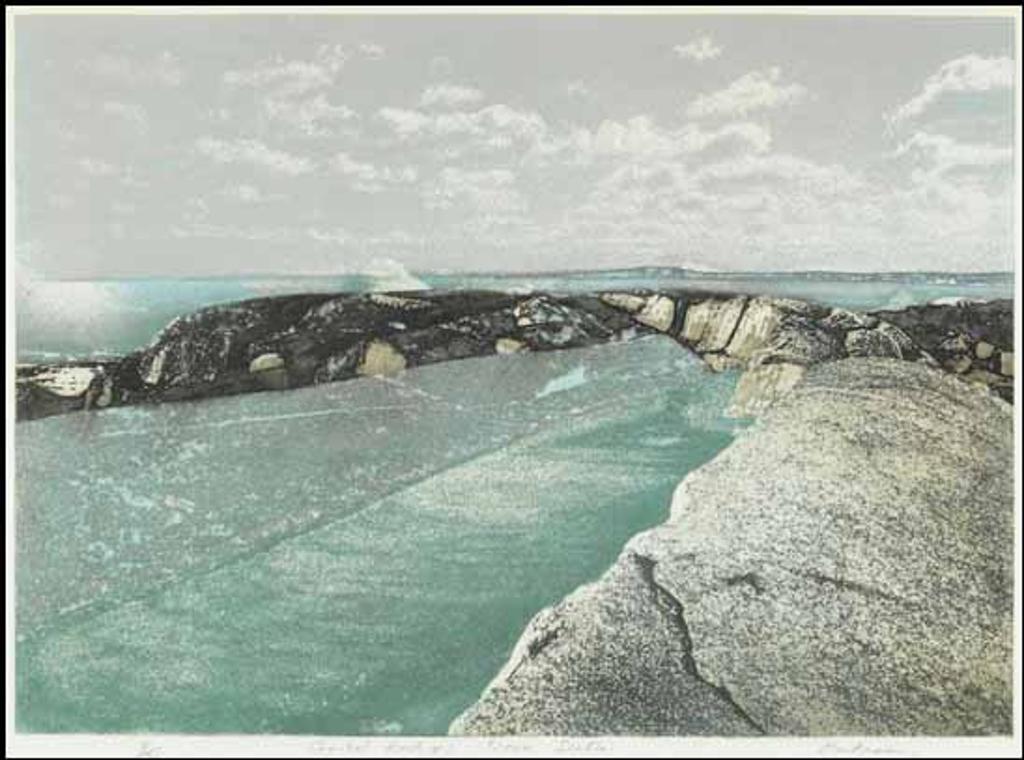 Edward John (Ted) Bartram (1938-2019) - Coastal Rock #3, Nova Scotia