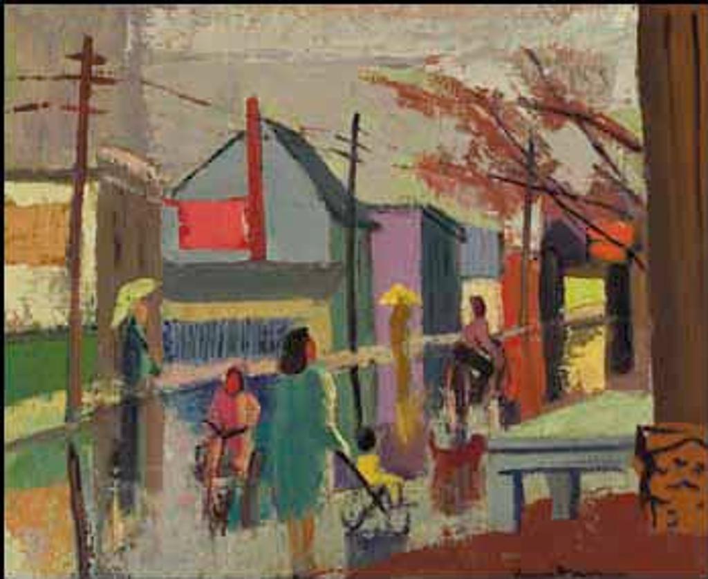 Henri Leopold Masson (1907-1996) - Rain Mood, Hull