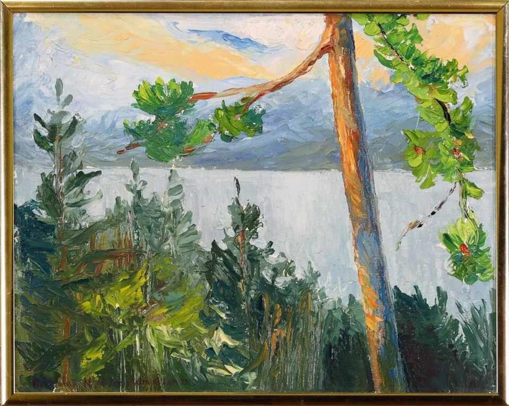 Nickola de Grandmaison (1938) - Okanagan Lake; 1987