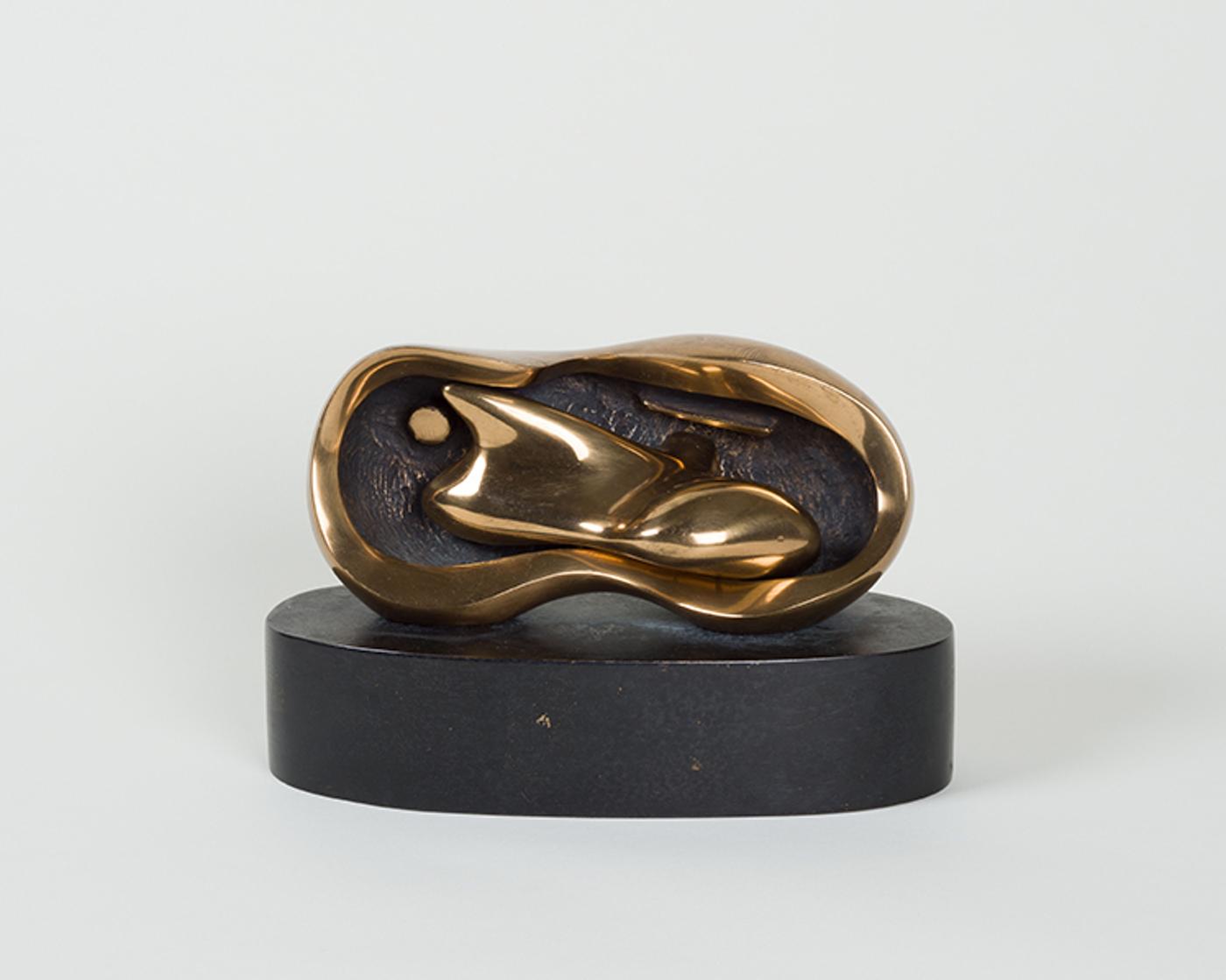 Henry Spencer Moore (1898-1986) - Maquette for Reclining Interior Oval