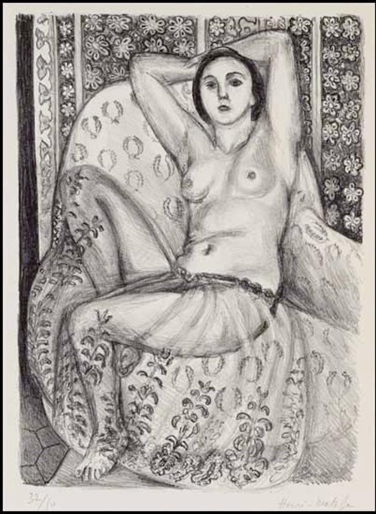 Henri Matisse (1869-1954) - Odalisque assise à la jupe de tulle