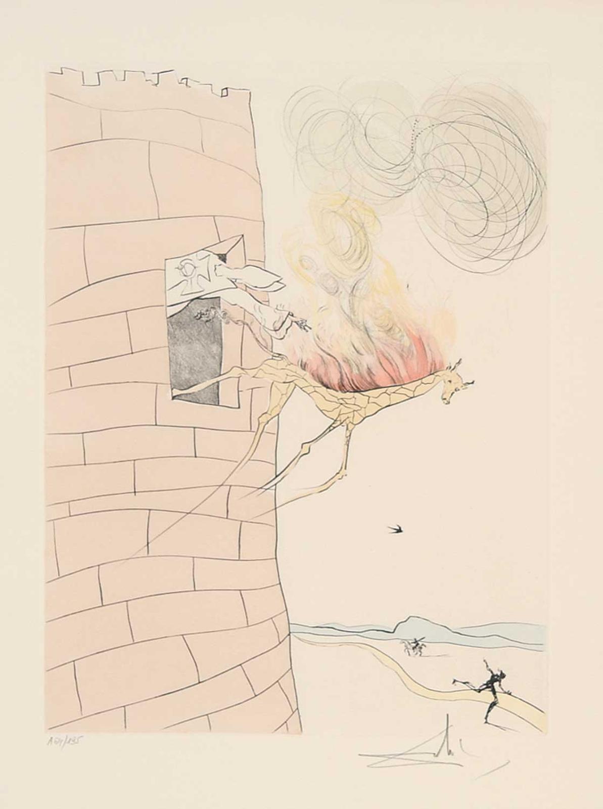 Salvador Dalí (1904-1989) - The Great Inquisitor Expels the Saviour  #A64/195