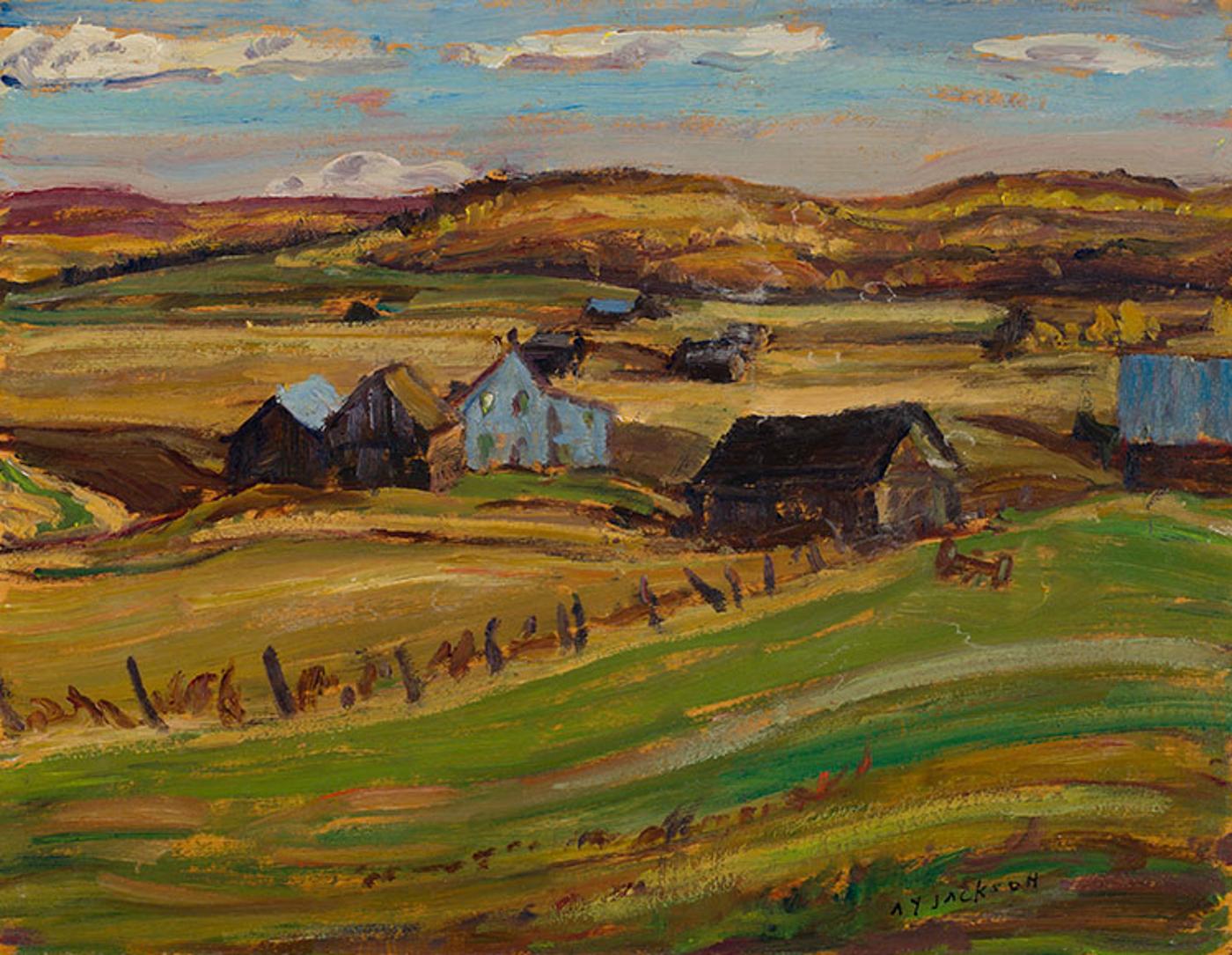 Alexander Young (A. Y.) Jackson (1882-1974) - Farm in the Ottawa Valley