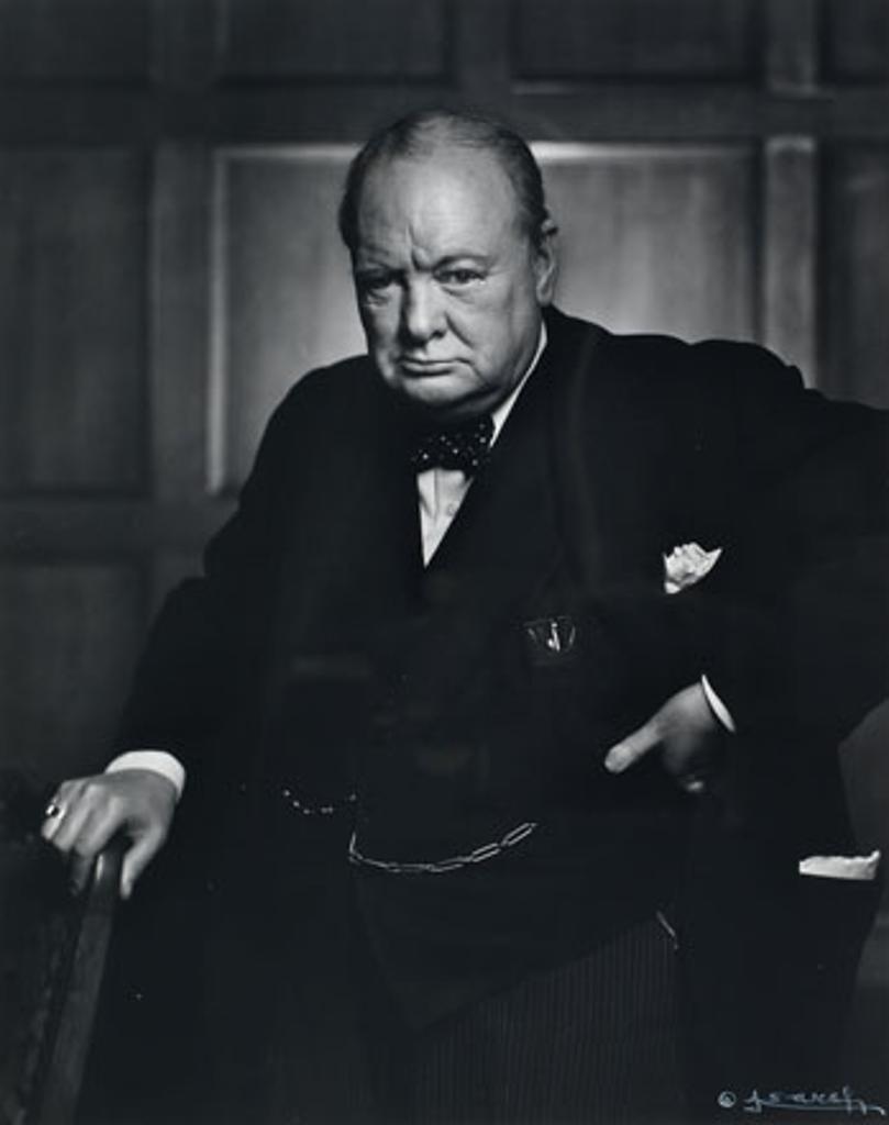 Yousuf Karsh (1908-2002) - Winston Churchill