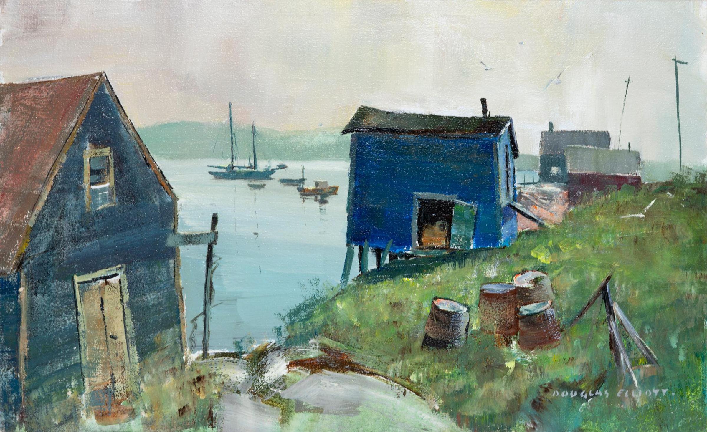 Douglas Ferfguson Elliott (1916-2012) - Hazy Morning, West Dover, Nova Scotia