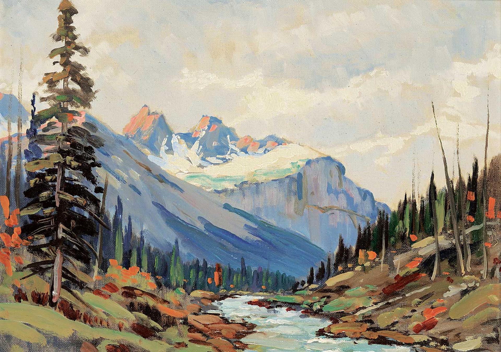 Matt Lindstrom (1890-1975) - Red Earth Creek