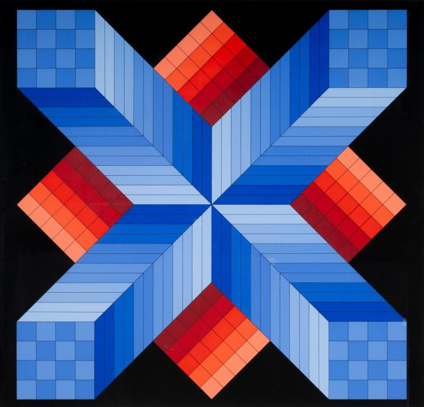 Victor Vasarely (1906-1997) - Vallas