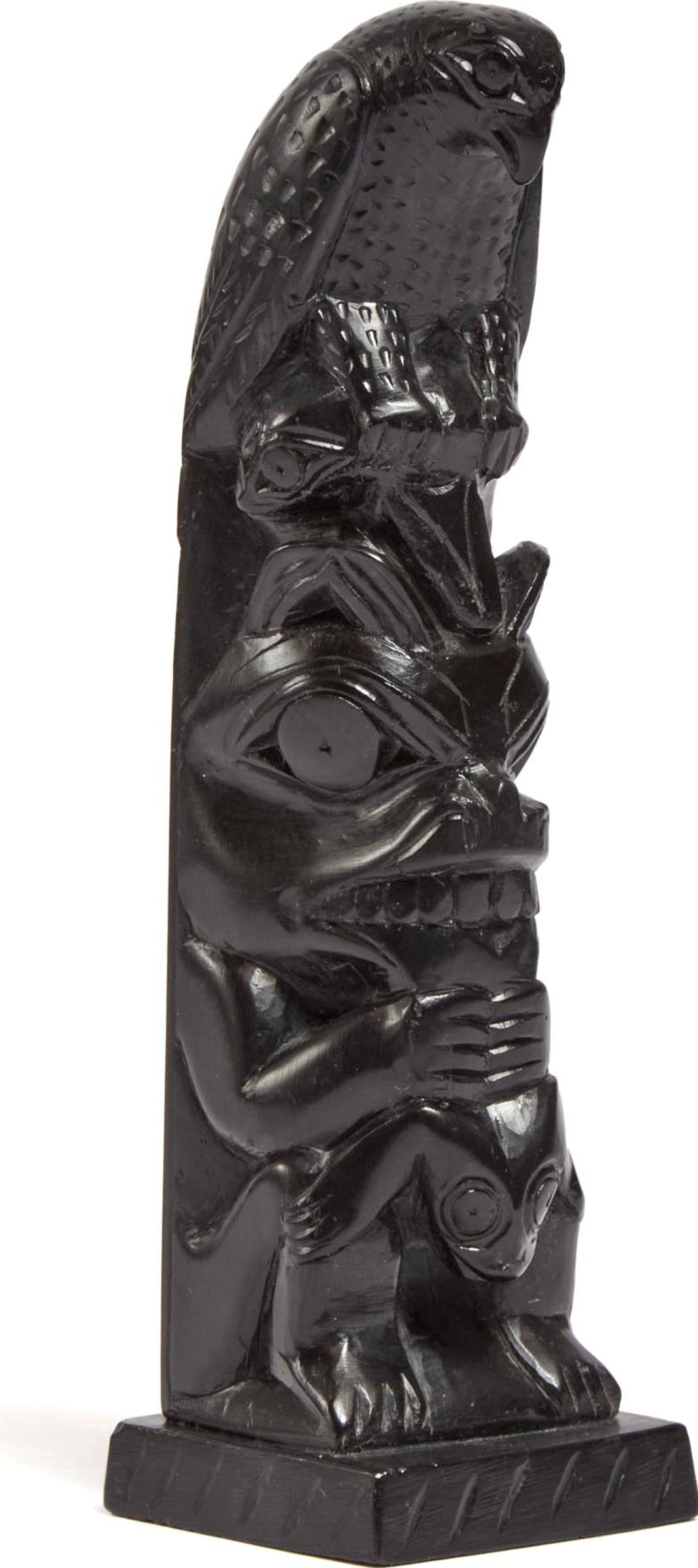 Captain Andrew Brown (1879-1962) - Model Totem Pole, Ca. 1920