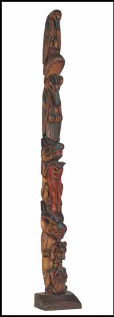 Alfred Wesley (1855) - Model Totem Pole