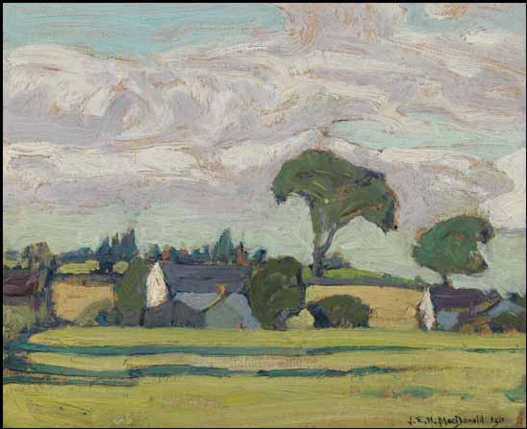 James Edward Hervey (J.E.H.) MacDonald (1873-1932) - Village Houses
