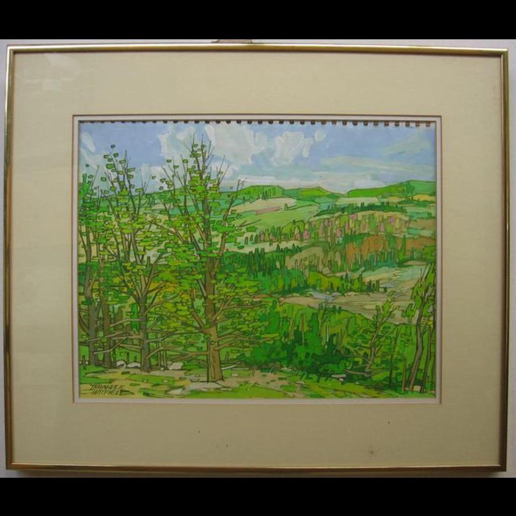 Thomas Frederick Haig Chatfield (1921-1999) - A Spring View; The Summer View; An Autumn View; A Winter View