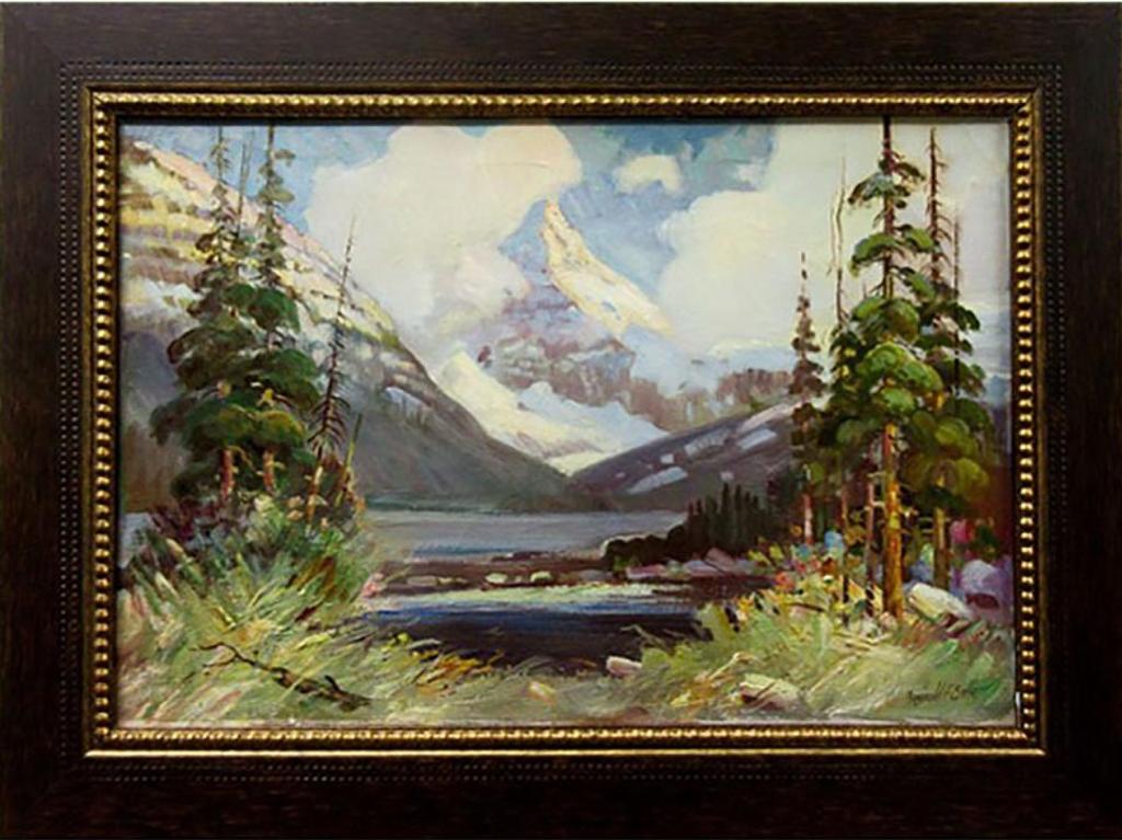 Reginald Franklin Selfe (1888-1960) - Canadian Rockies - Mount Robson