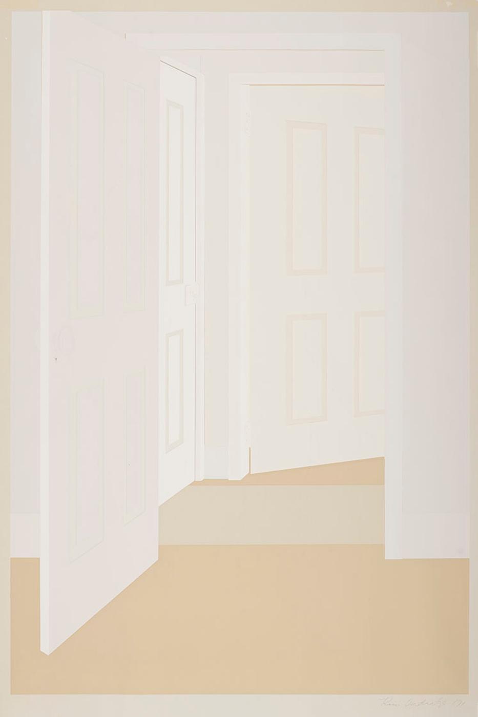 Kim Ondaatje (1928) - Doors (from The House on Piccadilly Street series)