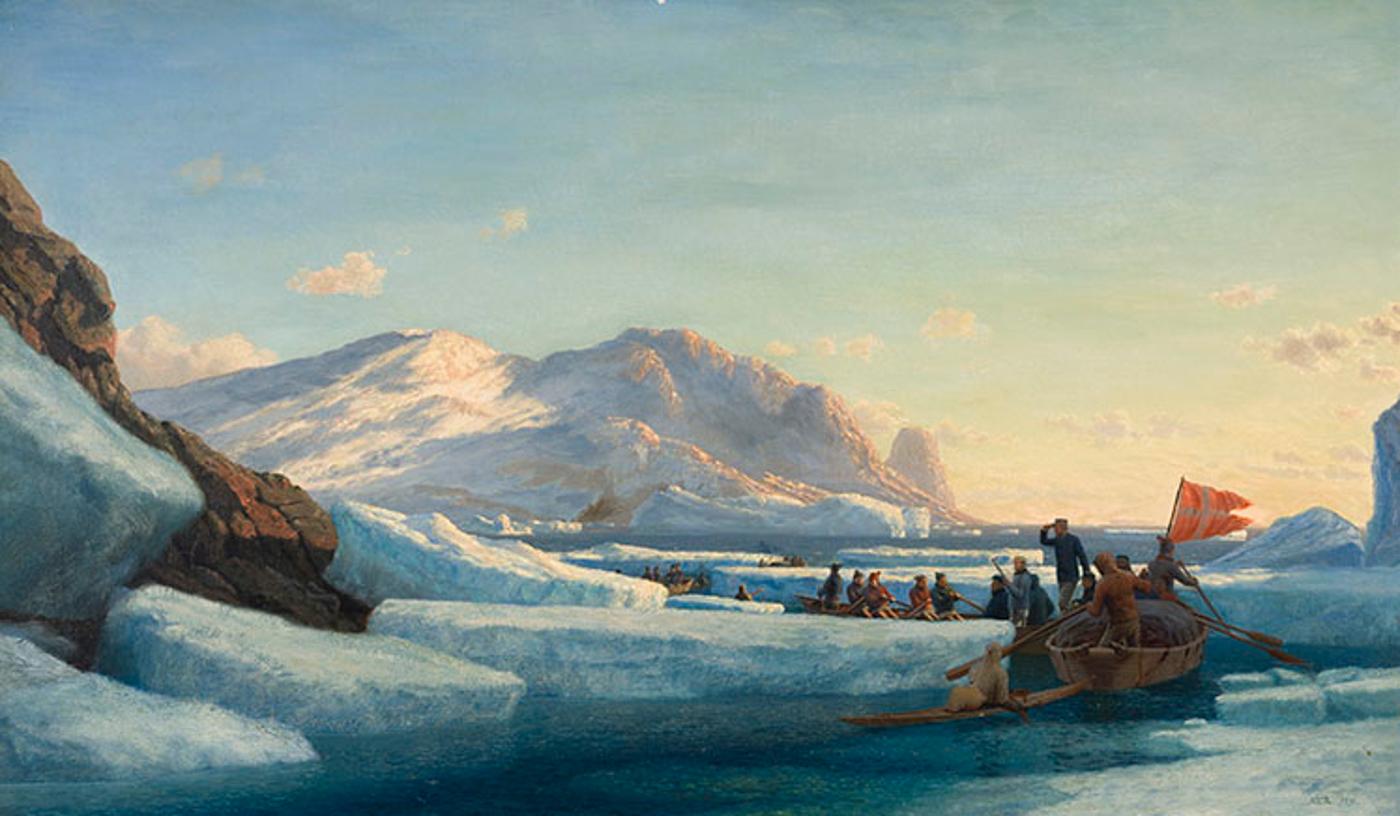 Carl (Jens Erik C.) Rasmussen (1841-1893) - Expedition to East Greenland