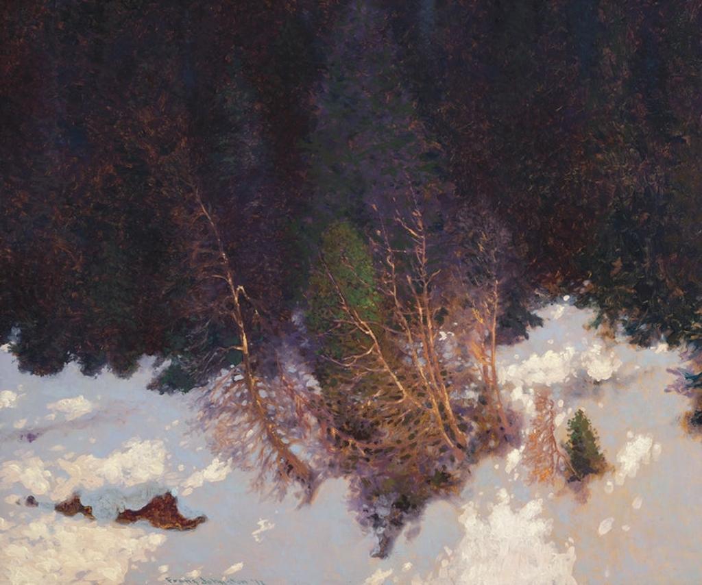 Frank (Franz) Hans Johnston (1888-1949) - The Velvet of Winter Woods