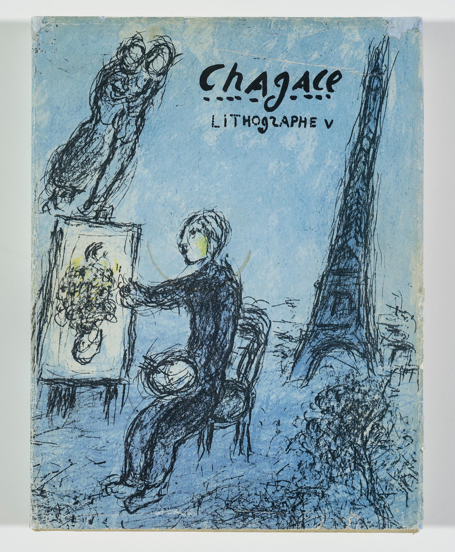 Charles Sorlier [Marc Chagall] - Lithographe V, 1974-1979 (FR), 1984 ET Lithographs VI, 1980-1985 (EN), 1986