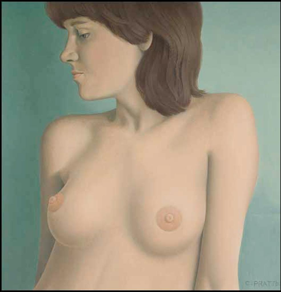Christopher John Pratt (1935-2022) - Portrait of a Young Woman