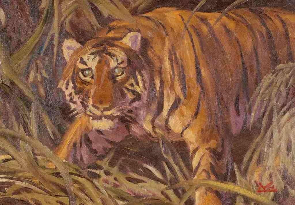 Illingworth Holey (Buck) Kerr (1905-1989) - Old Man Of The Jungle; 1934