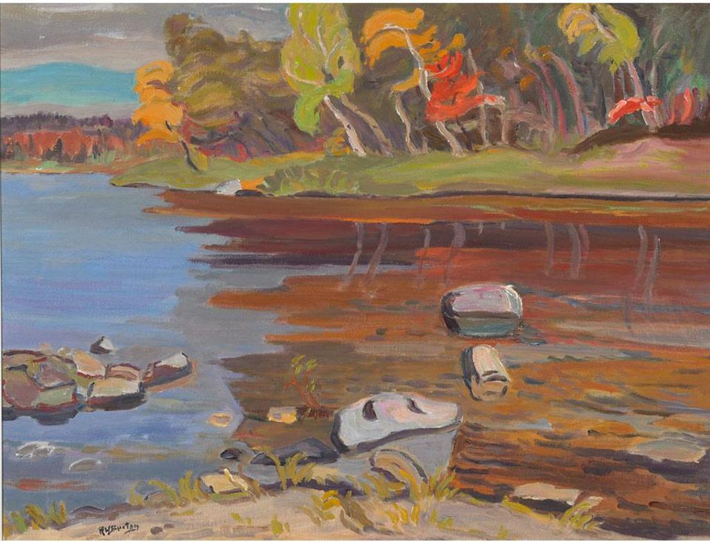 Ralph Wallace Burton (1905-1983) - Penniac River, New Brunswick, 1966