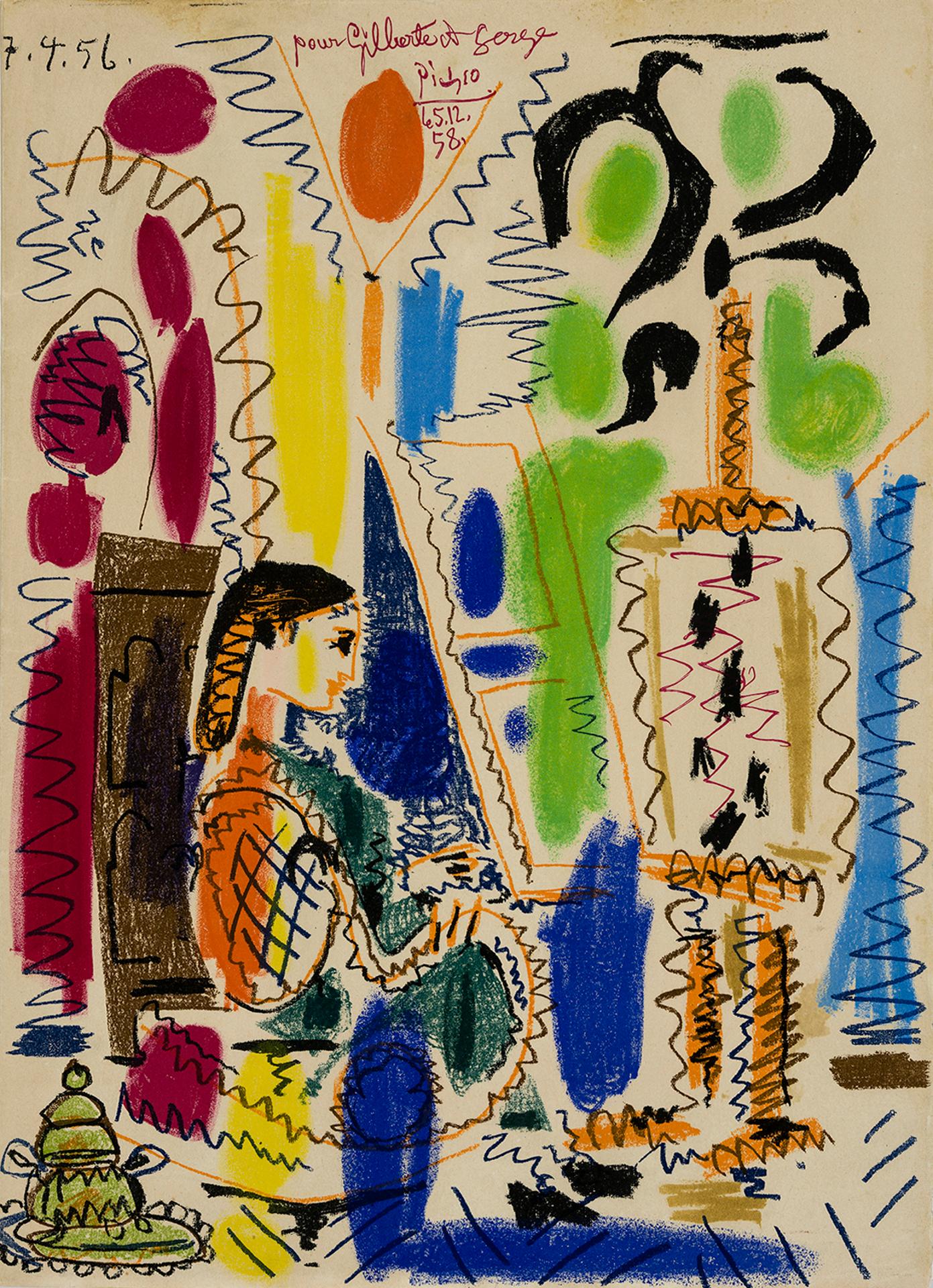 Pablo Ruiz Picasso (1881-1973) - L'atelier de Cannes, 1958