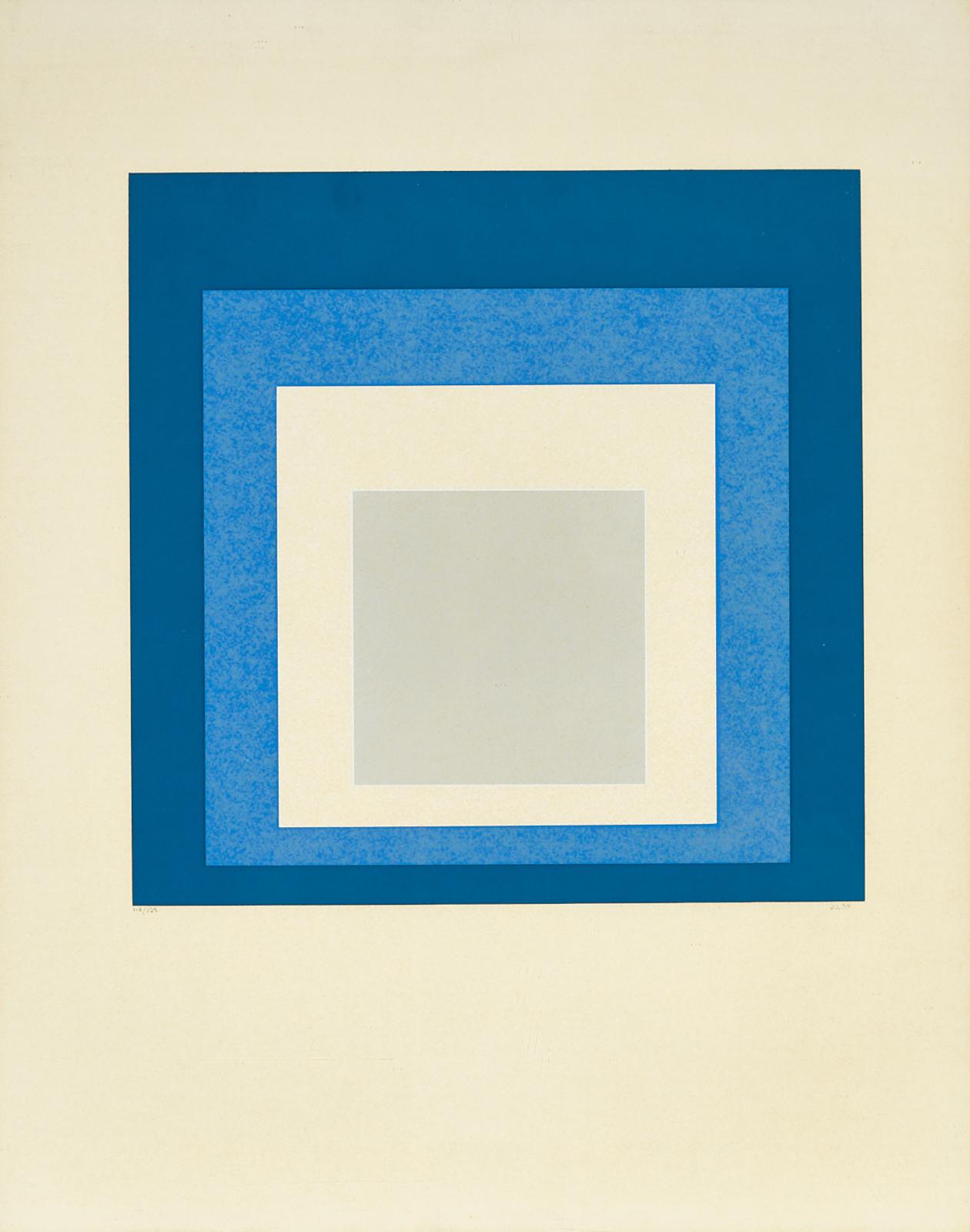 Josef Albers (1888-1976) - Hommage Au Carre, 1964 [danilowitz, 160 (Plate 6 Of 12)]