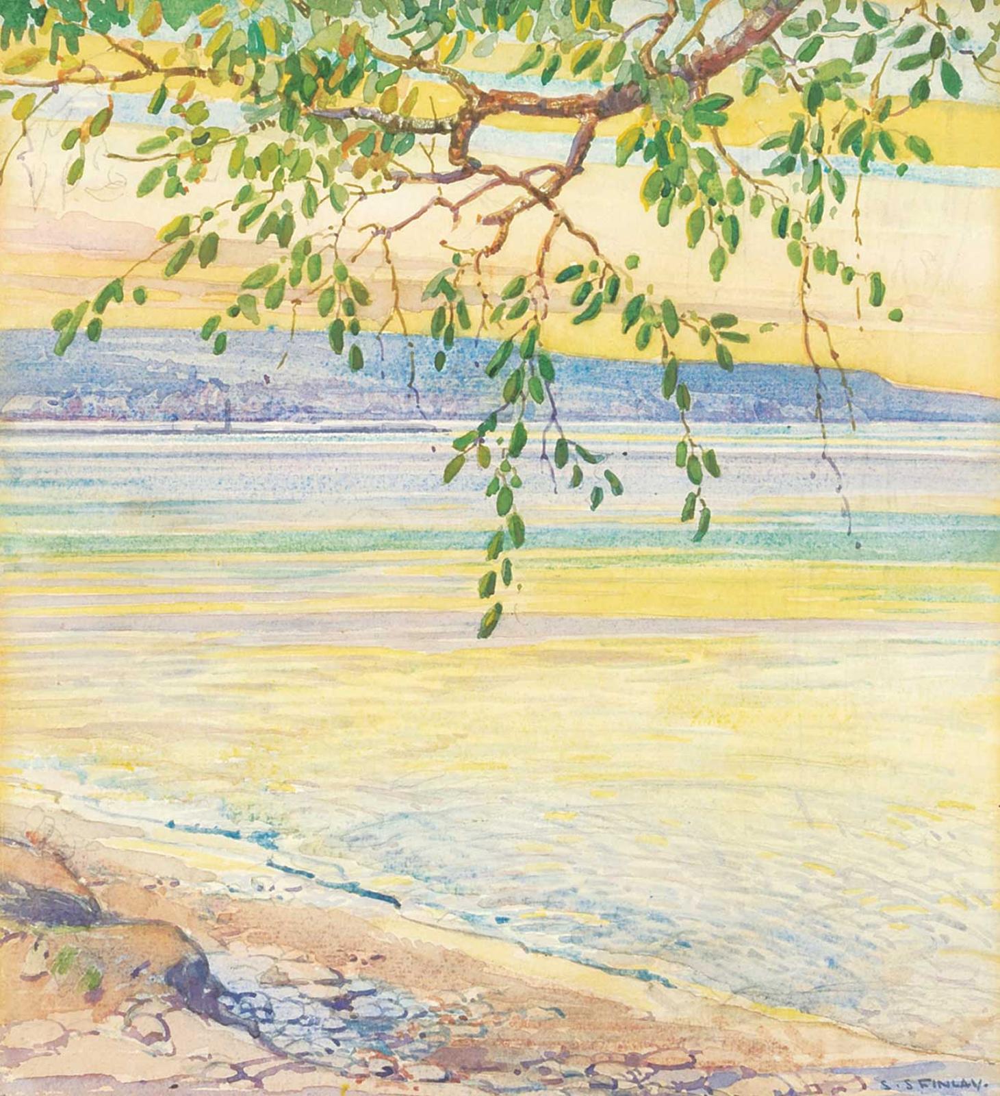 Samuel Stevenson Finlay (1888-1938) - Evening, Georgian Bay