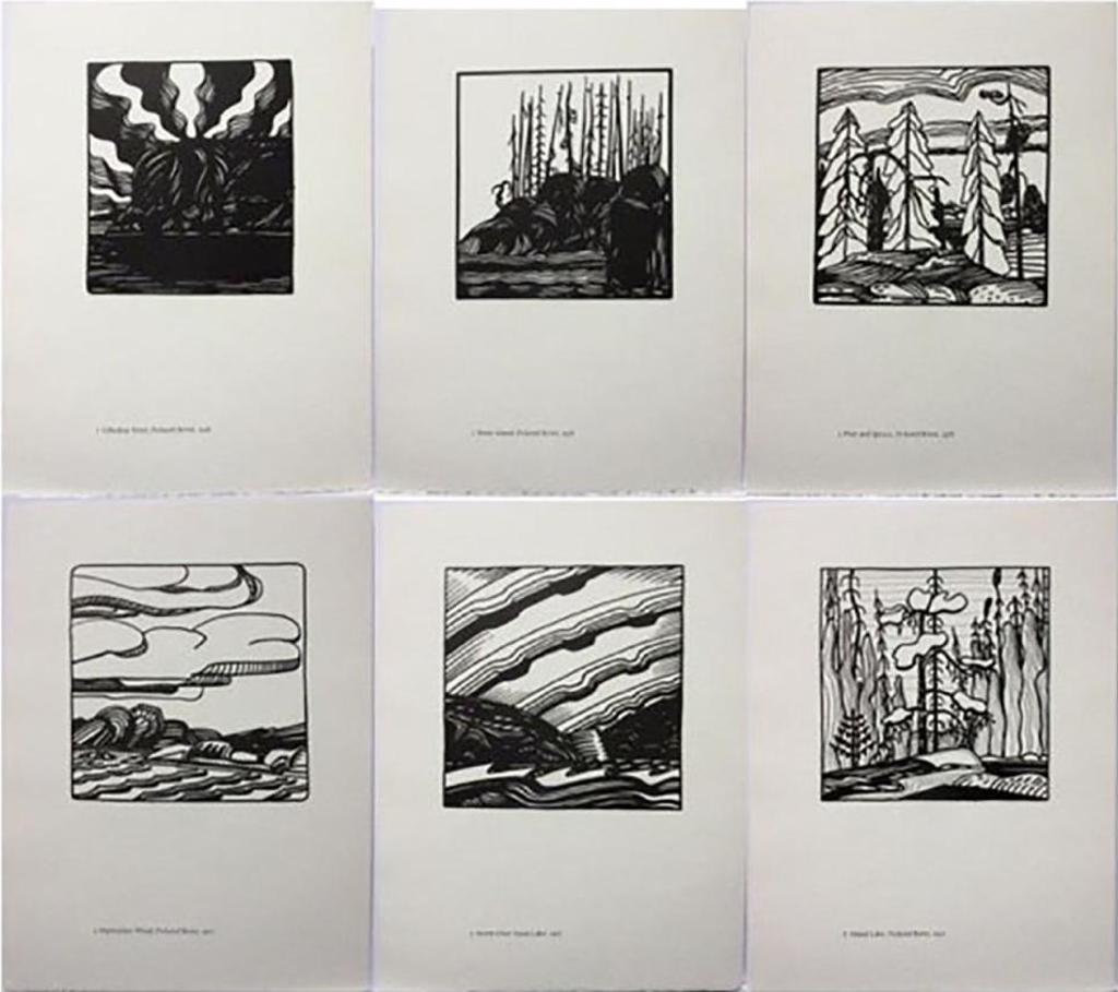 Carl Fellman Schaefer (1903-1995) - 12 Northern Drawings - 1926-1933 (Various Titles)