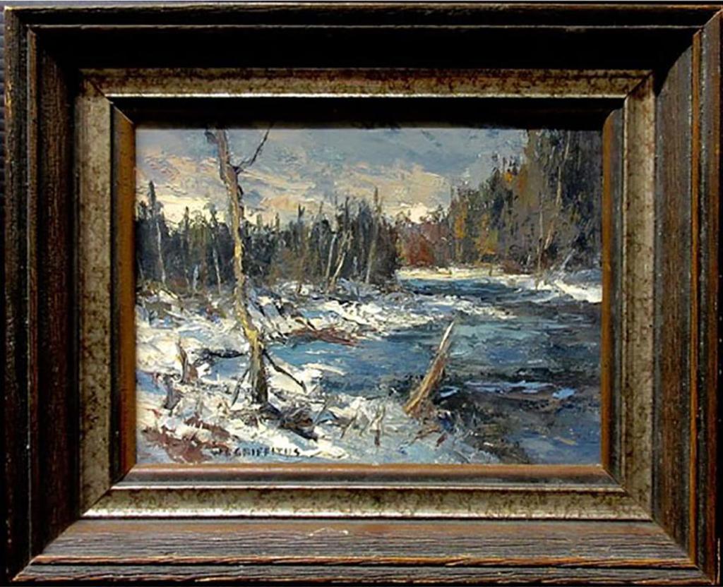 Wilf Franks Griffiths (1917-2000) - River In Haliburton