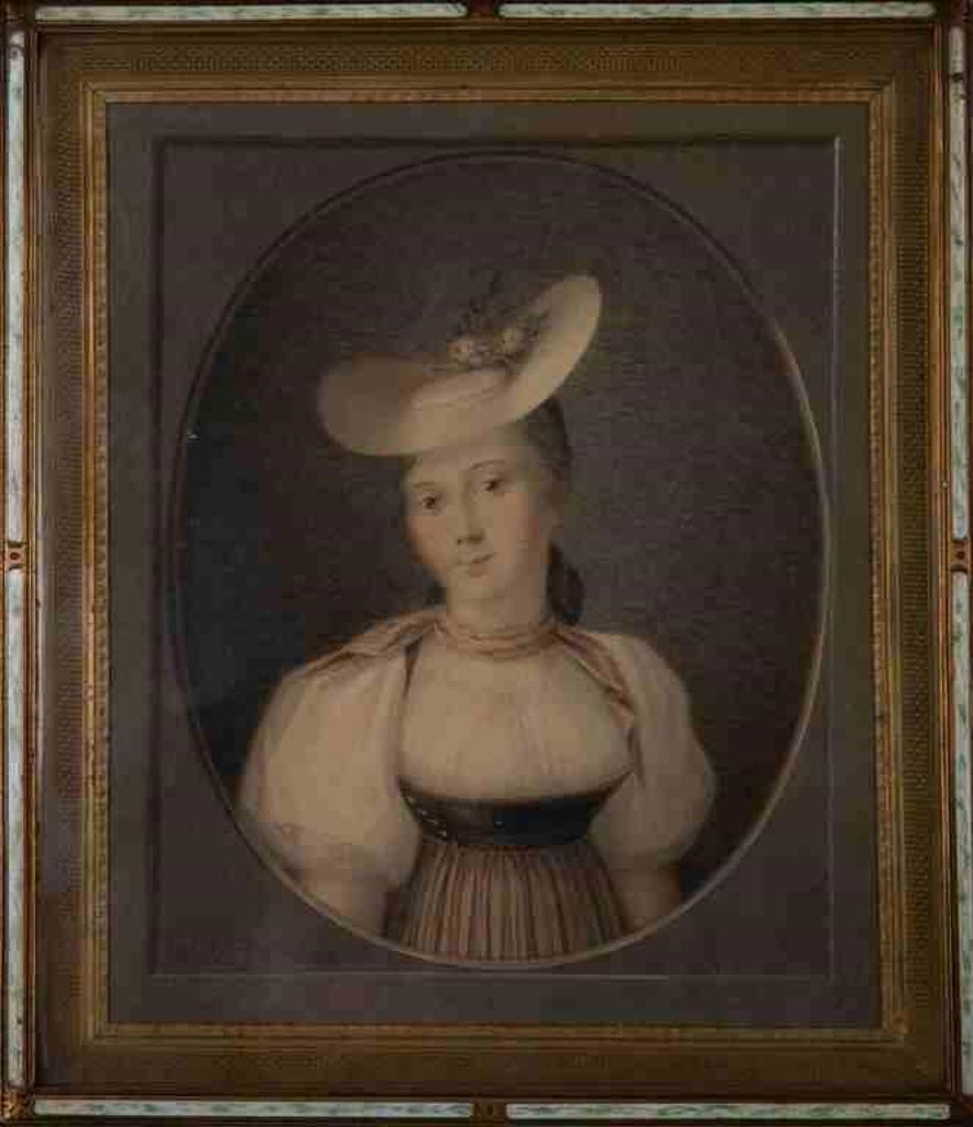 Markus Dinkel (1762-1832) - Portrait of an adolescent woman (untitled)