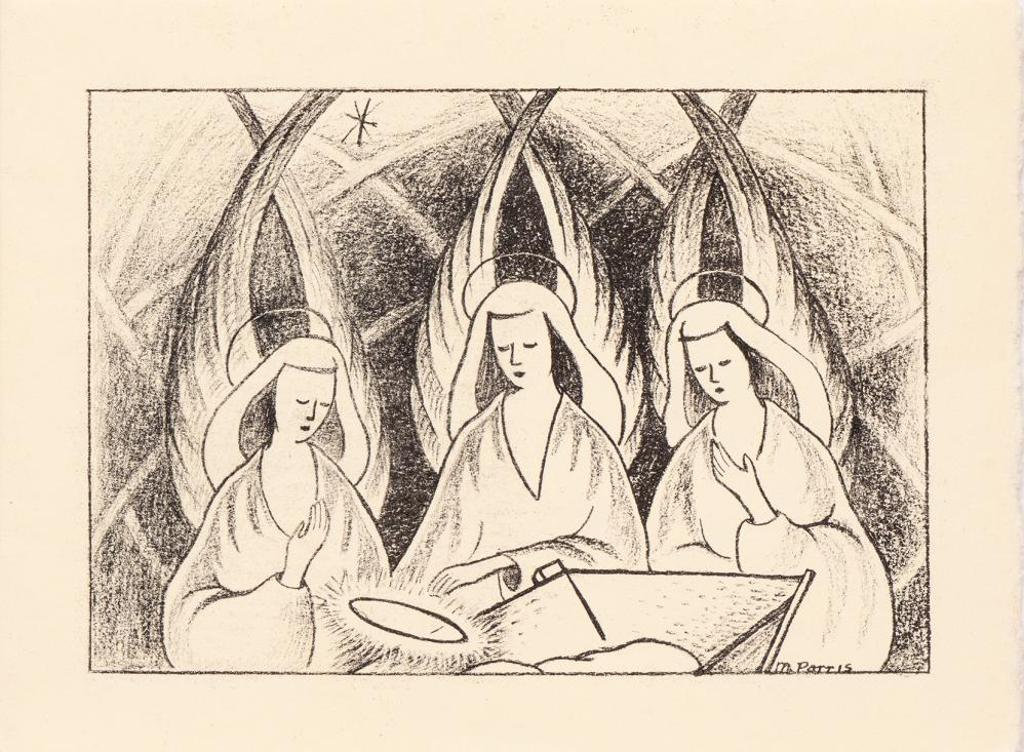 Mary Delmege Parris (1914-1988) - Untitled - The Nativity