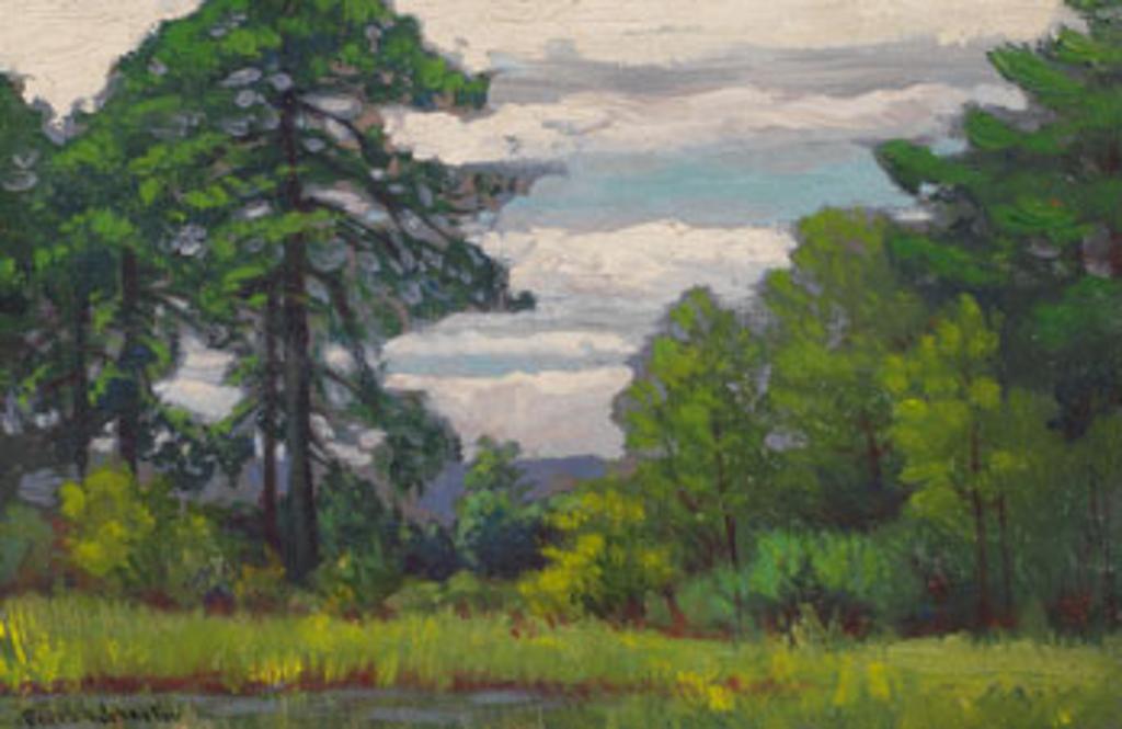 Frank (Franz) Hans Johnston (1888-1949) - Summer Landscape