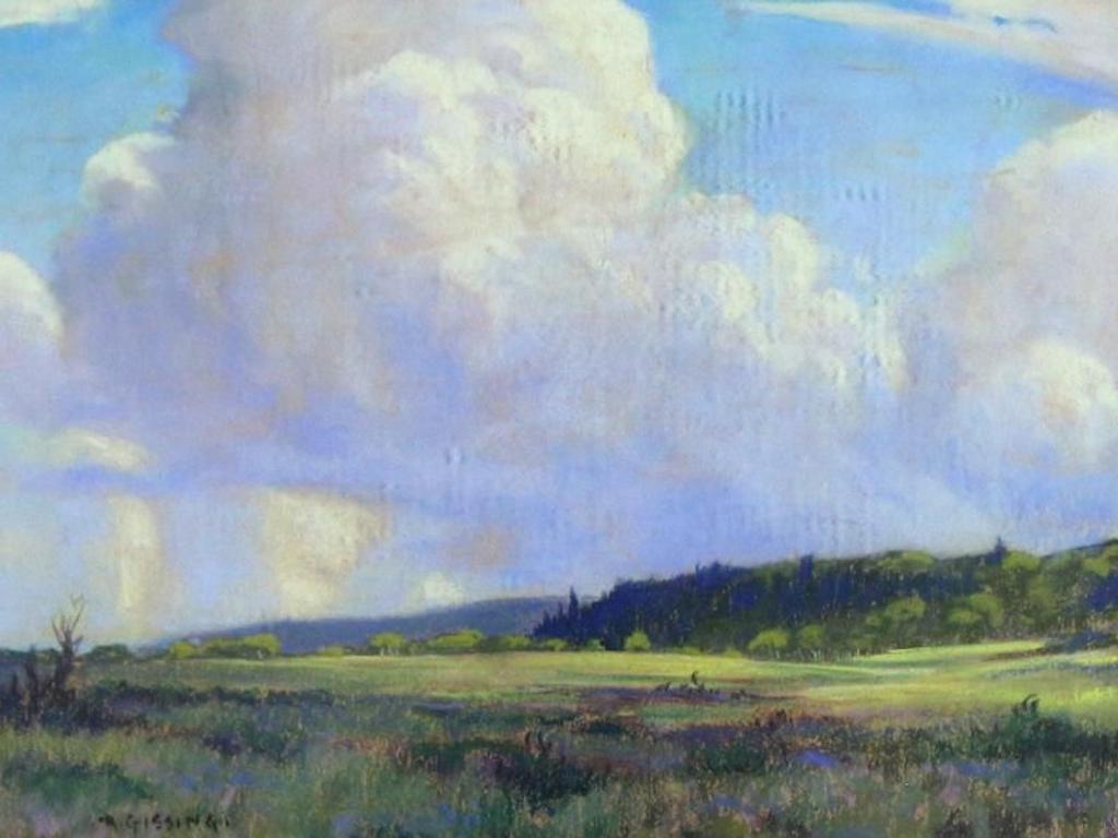 Roland Gissing (1895-1967) - Clouds Over The Foothills