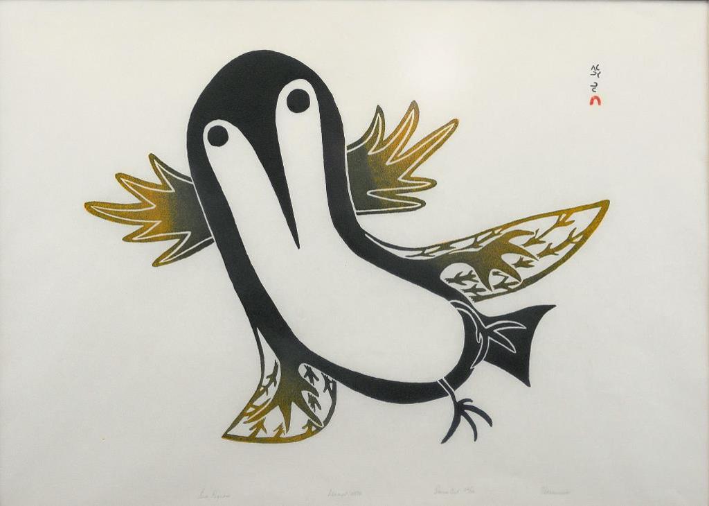 Pitaloosie Saila (1942-2021) - Sea Pigeon, 1970