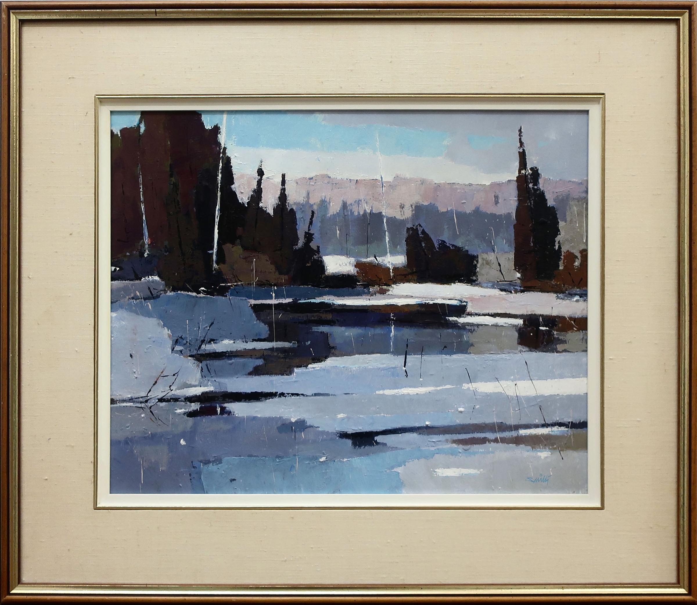 Donald Appelbee Smith (1917) - River Ice - Nottawasaga