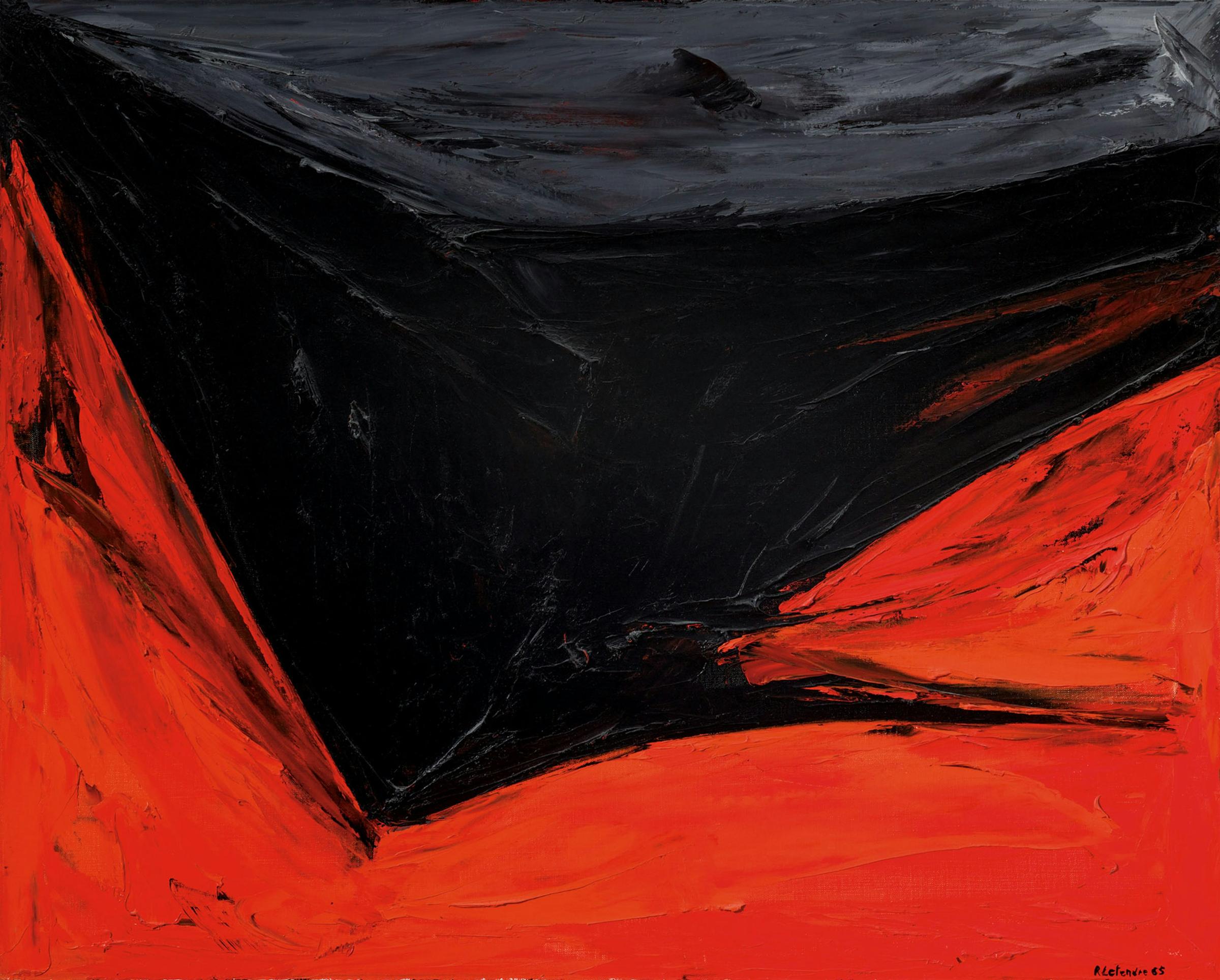 Rita Letendre (1928-2021) - Sans titre, 1965