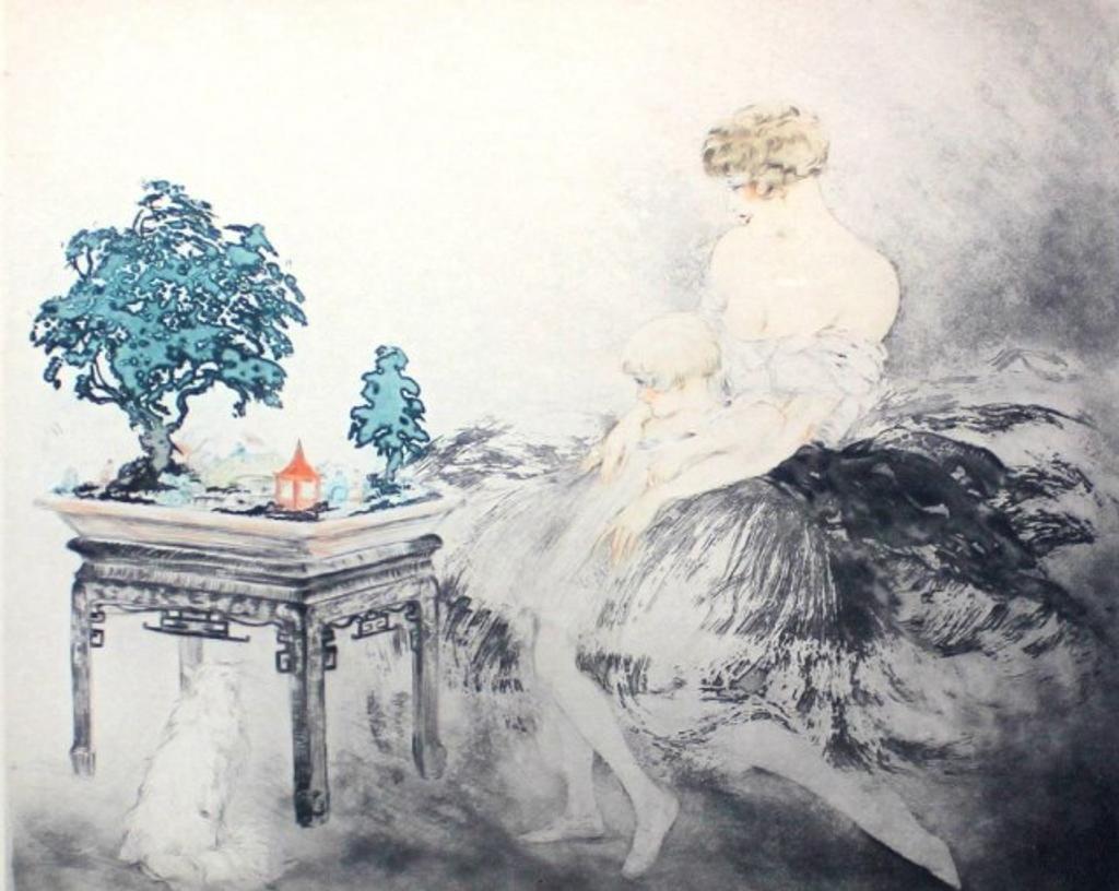 Louis Justin Laurent Icart (1888-1950) - Le Jardin Japonais, 1925