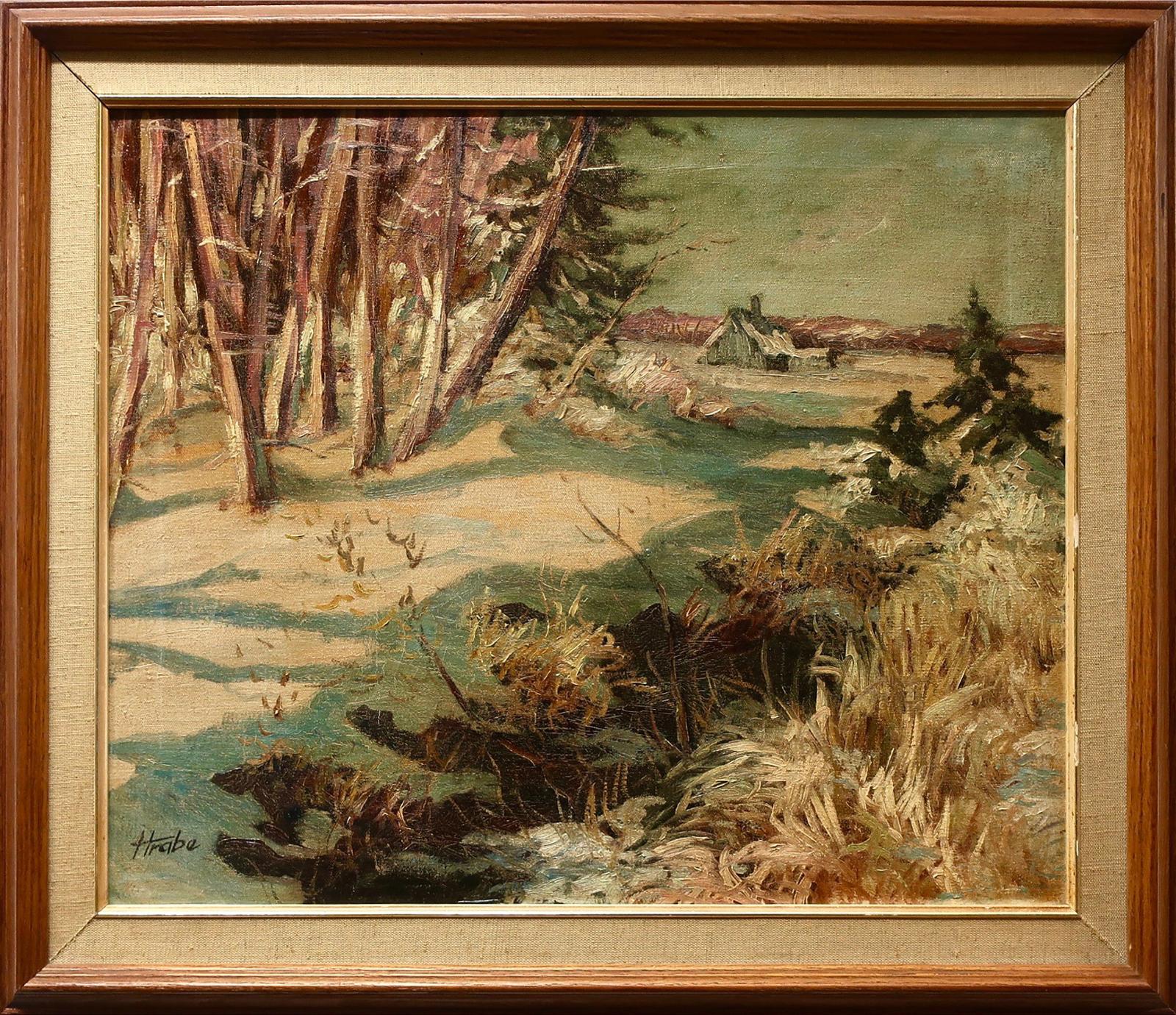 George Hrabe (1937) - Stream In The Winter