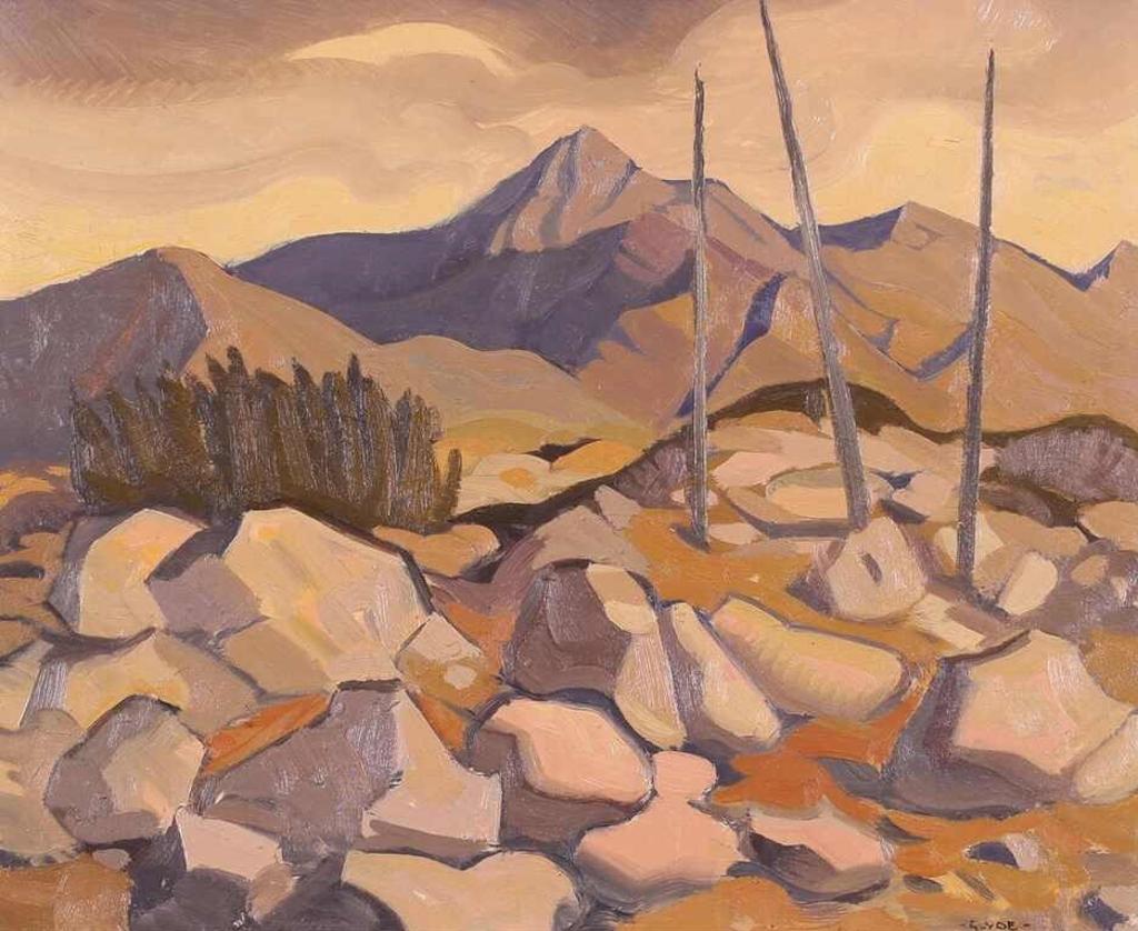 Henry George Glyde (1906-1998) - Above Canmore