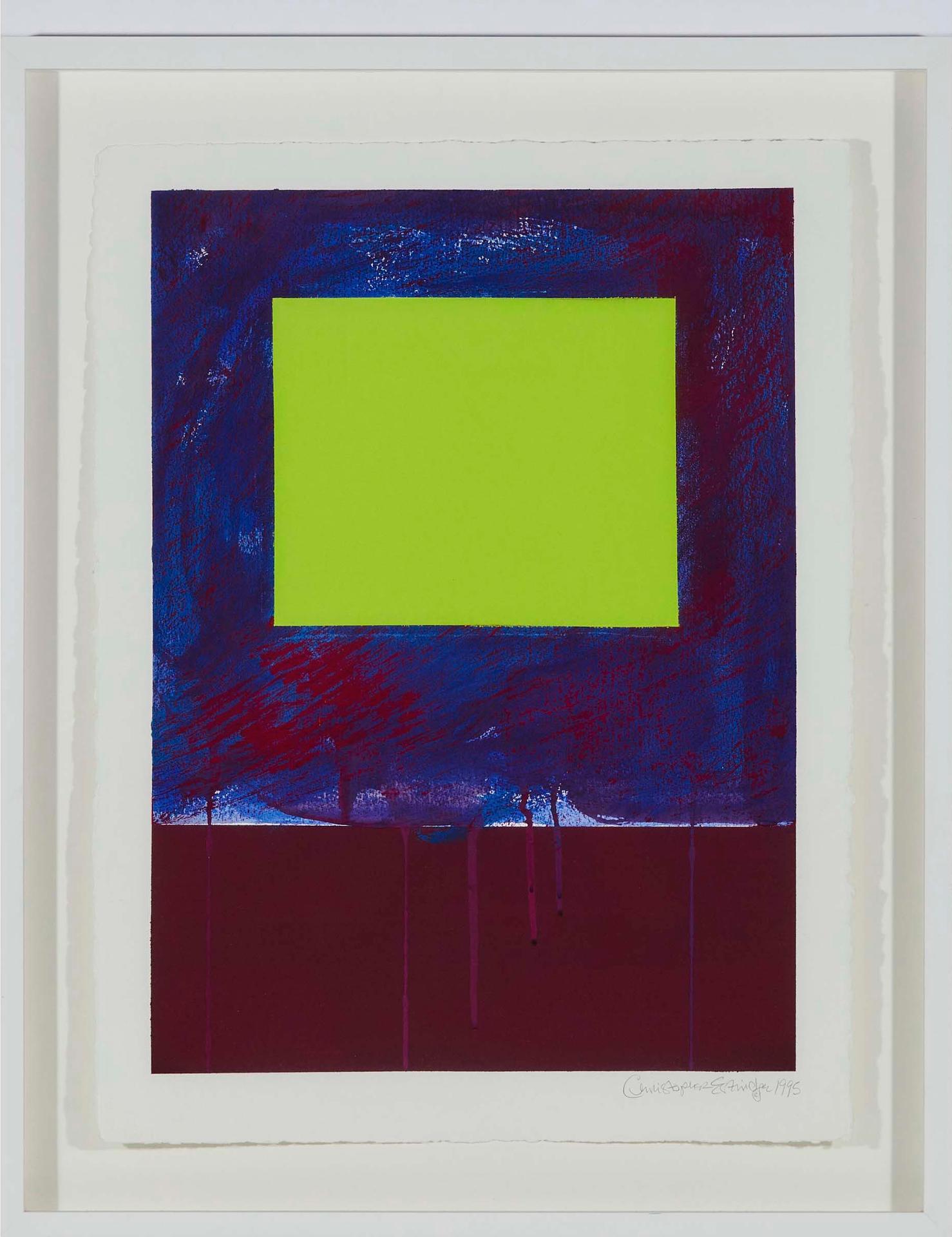 Christopher Estridge (1951-2010) - Untitled (Lime)