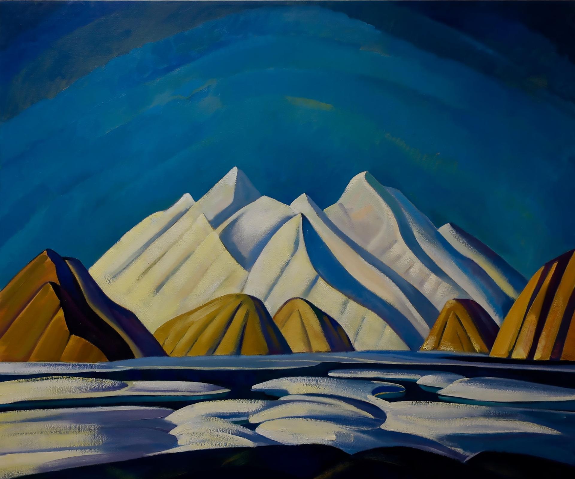 Alex Korenfeld (1944) - Baffin Island Mountains