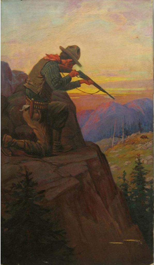 E.T. Etwell - Grizzly Hunter Taking Aim